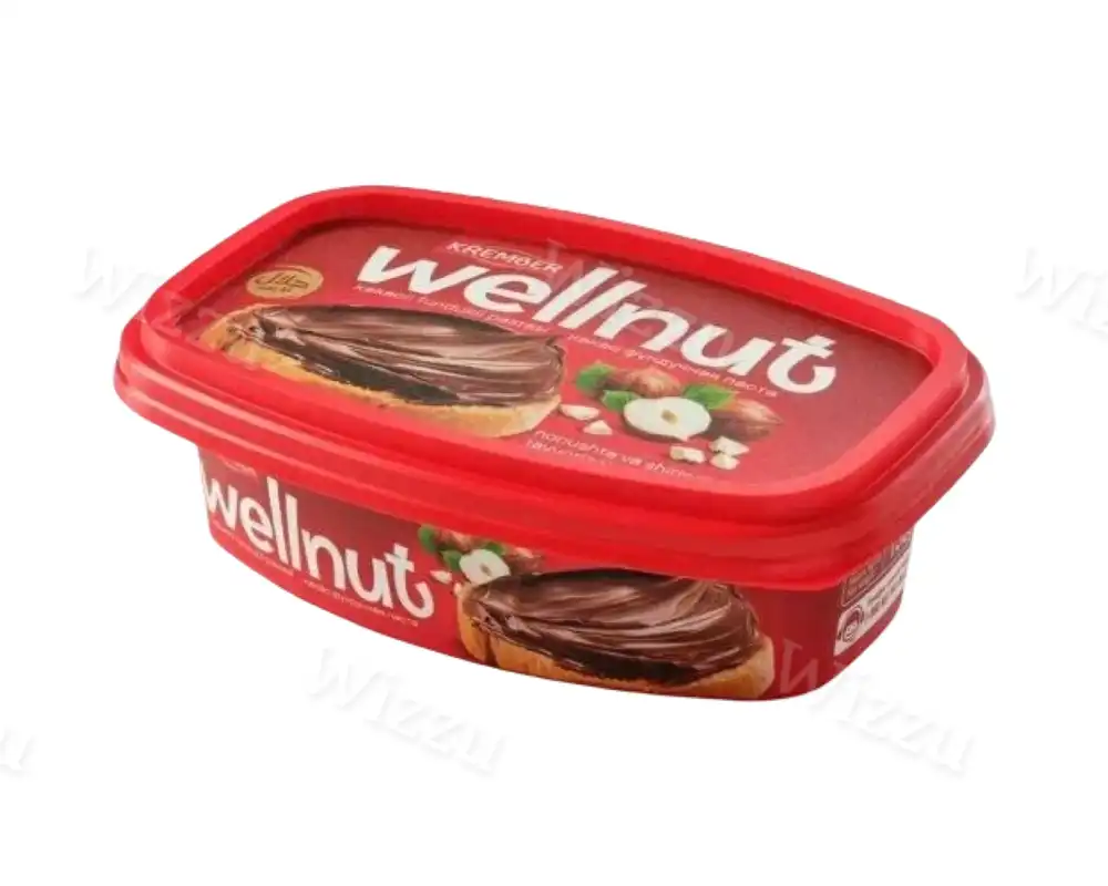 Паста какао-фундучная Wellnut 150гр