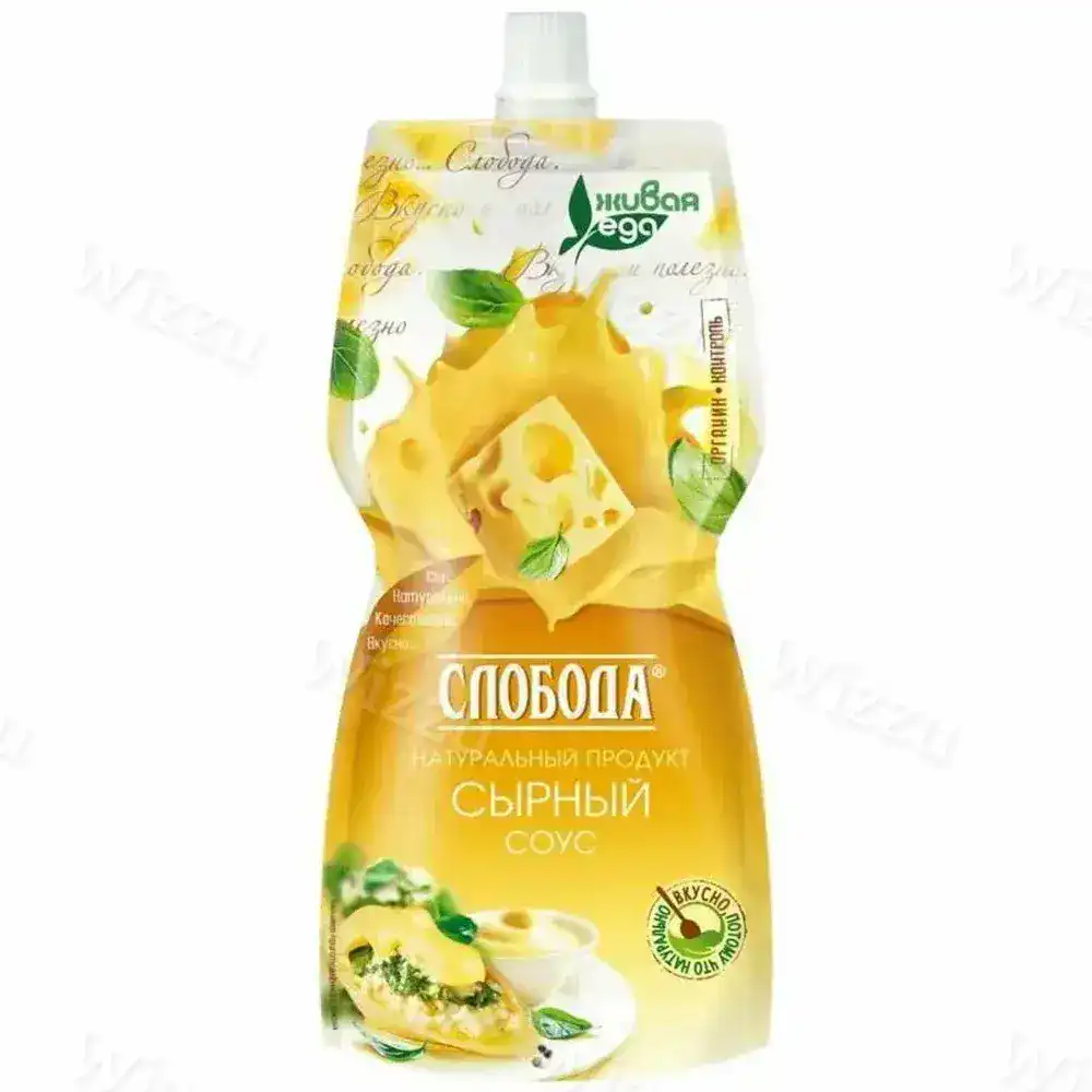 Соус "Слобода" Сырный дой/пак 220г, шт