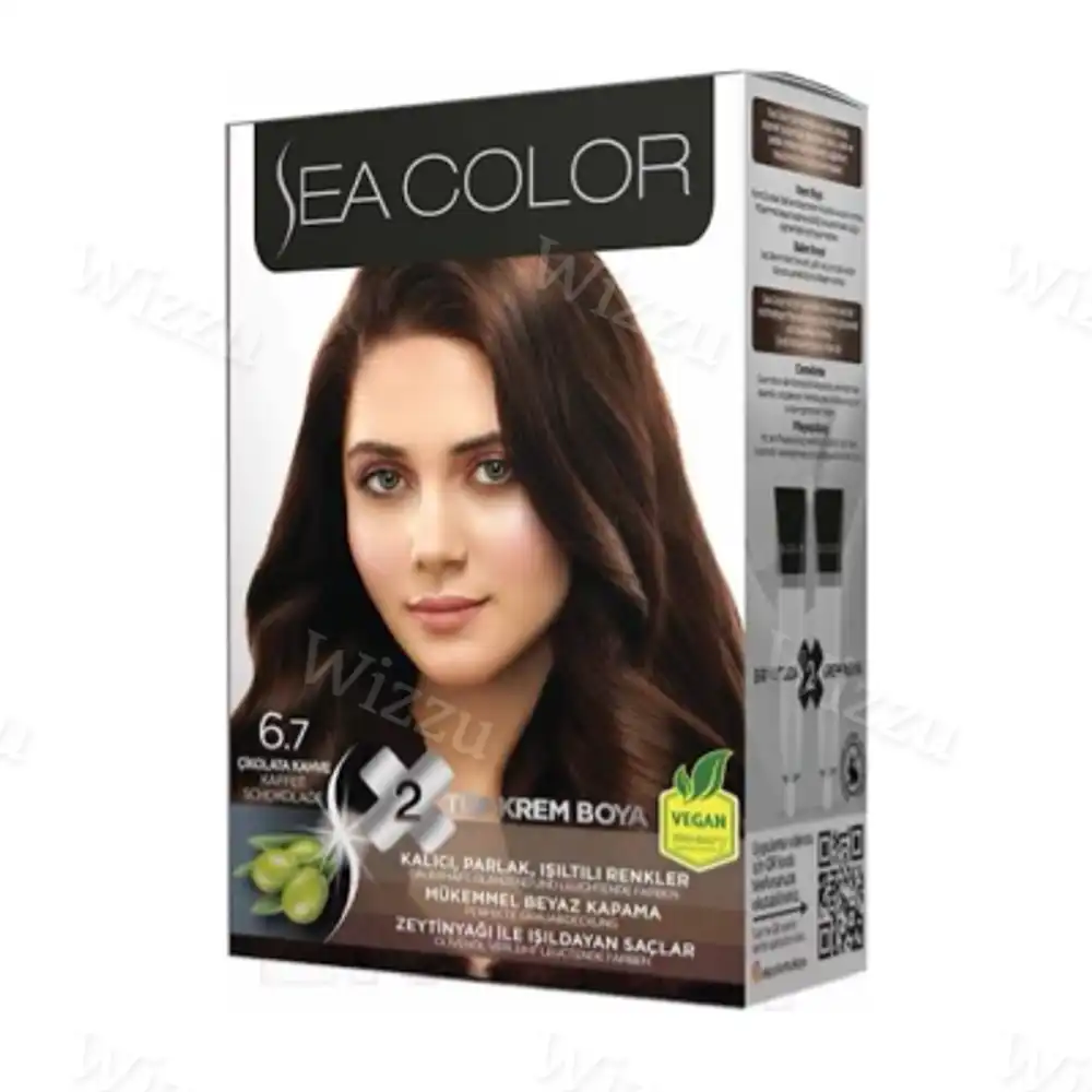 Краска для волос Sea Color Hair Dve Kit 6.7 "Шоколадный кофе"