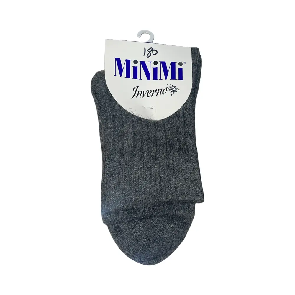 Носки женские MiNiMi Mini Inverno 3303 косичка, высокие, grigio, р. 39-41